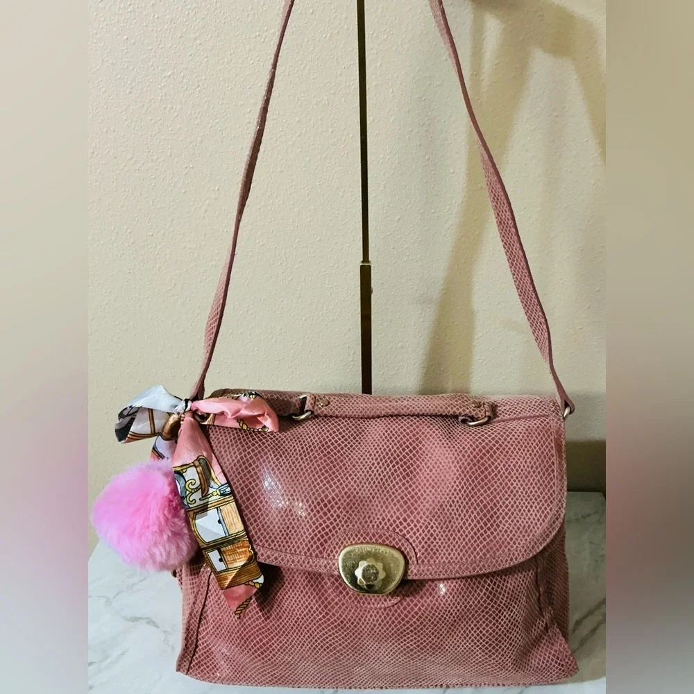 See By Chloe Rose Textured Bag with Gold Clasp